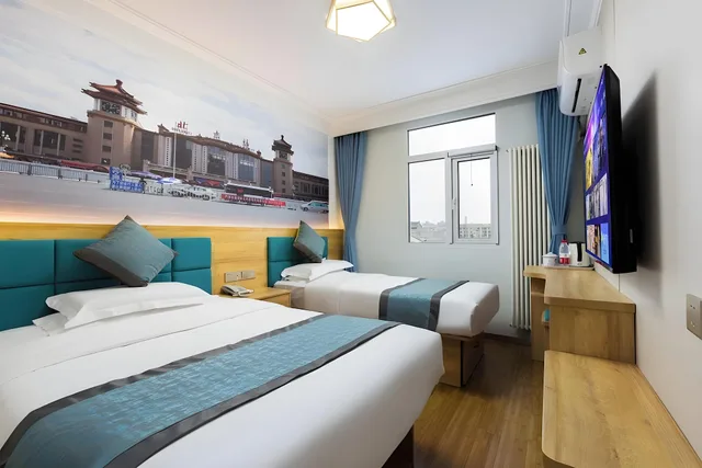 غرفة ثلاثية بثلاثة أسرّة، Zhongan Hotel Beijing 2/2