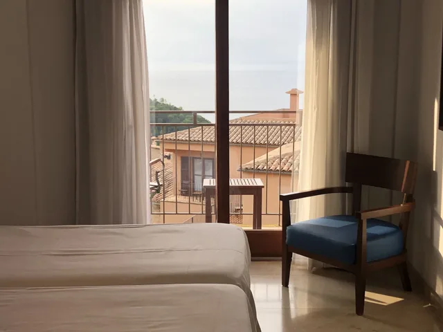 غرفة كومفورت بسرير مزدوج بإطلالة على البحر بشرفة، Hotel Maristel - Adults Only 6/10