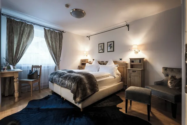 غرفة قياسية بسرير مزدوج أو سريرين منفصلين، Chalet Hotel Hartmann Adults Only 7/10
