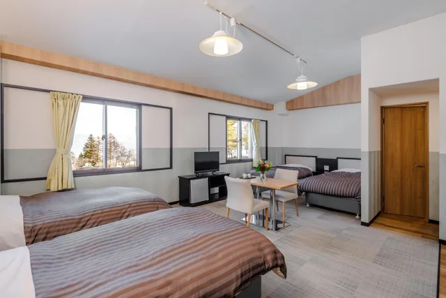 4 Bedrooms, Quadruple, Private Bathroom, Madarao Kogen Hotel 1/1