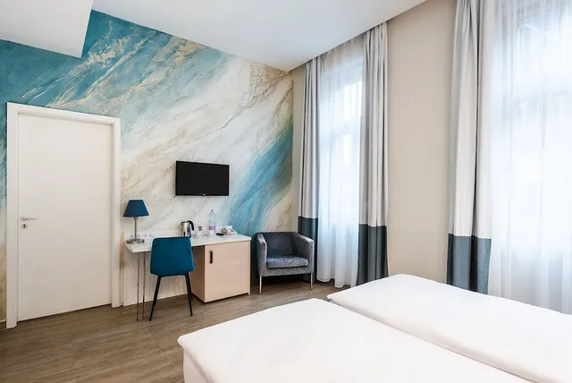 غرفة عائلية رباعية بسريرين مزدوجين، Atrium Hotel by Mellow Mood Hotels 7/10