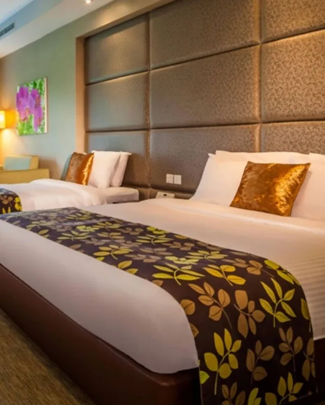 غرفة ديلوكس بسرير كوين وسرير فردي، Orchid Country Club 9/10