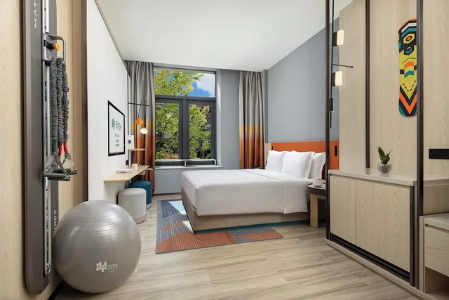 غرفة قياسية بسرير فردي، EVEN Hotel Chongli 4/4