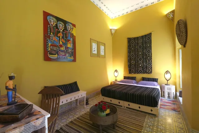 غرفة سوبيريور بسريرين منفصلين، Riad El Borj 3/5