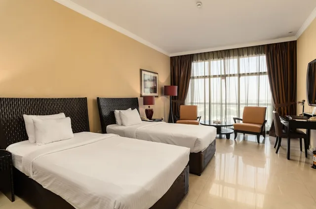 غرفة ديلوكس بسريرين منفصلين، Oryx Hotel 2/9