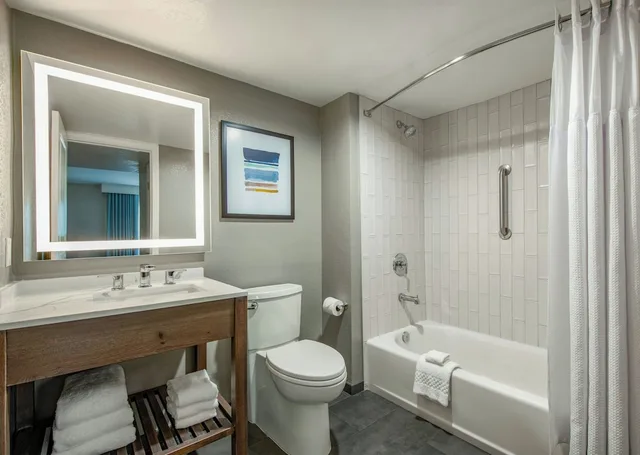 جناح استوديو بسرير كينج بإطلالة على الفناء بمطبخ، Residence Inn Oxnard River Ridge 3/4
