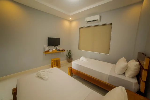 غرفة بسريرين منفصلين، Bohol Casa Nino Boutique Hotel 3/4
