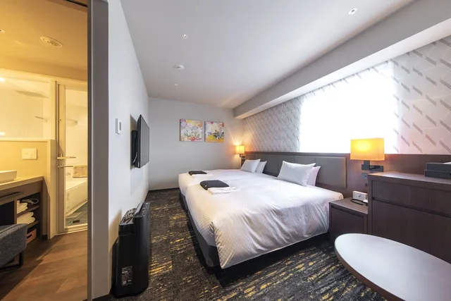 غرفة مفردة بسريرين منفصلين، Hotel Forza Nagoya Sakae 1/2