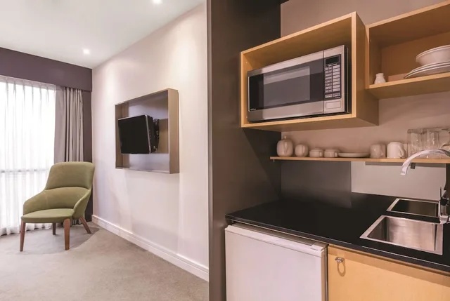 شقة ديلوكس بأربعة أسرّة بغرفتي نوم، Adina Apartment Hotel Melbourne 8/8