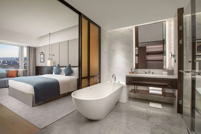 غرفة تنفيذية بسرير كينج، Wyndham Xiong'an 3/3