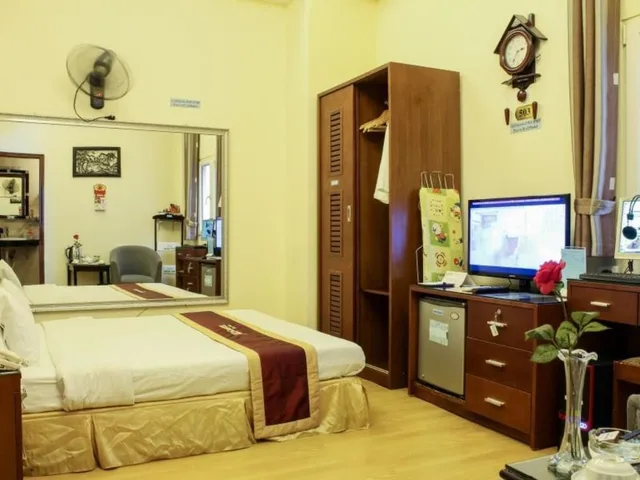 غرفة قياسية بسرير كوين، A25 Hotel Quang Trung 6/10