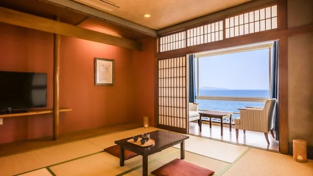 غرفة يابانية قياسية بفرشتي فوتون بغرفتين بأرضية تاتامي بحوض استحمام، Ooedo Onsen Monogatari Kaike 1/2
