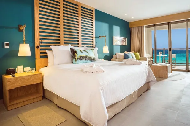 Preferred Club, Family Suite, 2 Double Beds, Ocean View، Dreams Natura Resort And Spa 1/2