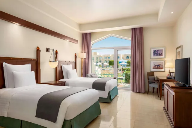 غرفة بسريرين منفصلين، Kairaba Mirbat Resort 1/2