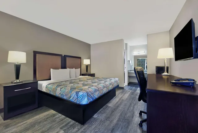 1 Full Bed - Smoking، Motel6 McDonough, GA 5/8