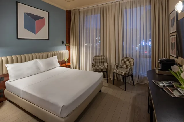 غرفة سوبيريور مفردة بسرير مزدوج، Unahotels Cusani Milan 1/6