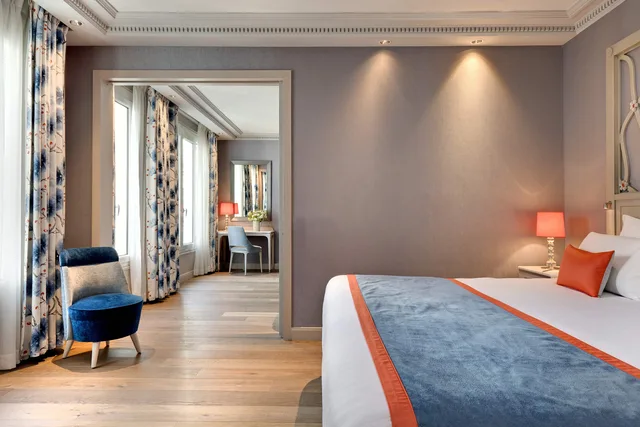 جناح جونيور بغرفة نوم واحدة، Hotel Rochester Champs-Elysees 2/4