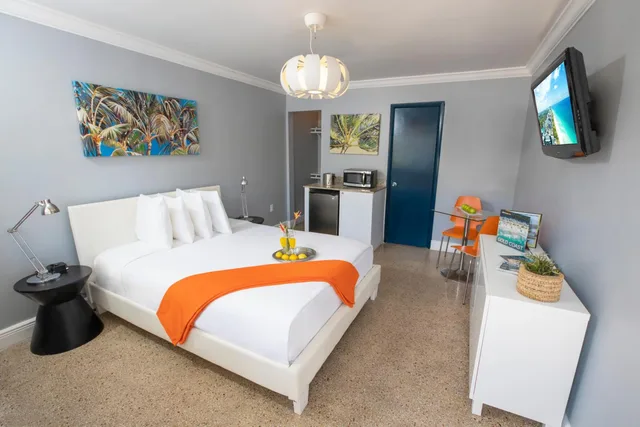 غرفة بسرير كوين لذوي الإعاقة، Hollywood Beach Suites Hostel Hotel 3/7
