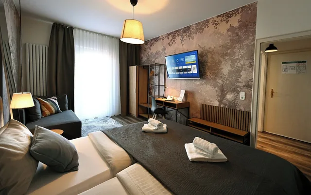 غرفة سوبيريور بسرير كوين، Hotel Bürgerhof 4/5