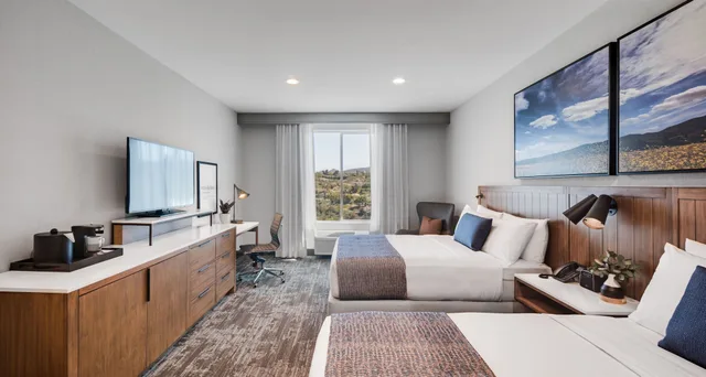 غرفة ديلوكس بسريرين كوين لذوي الإعاقة، Ayres Hotel Vista Carlsbad 5/10