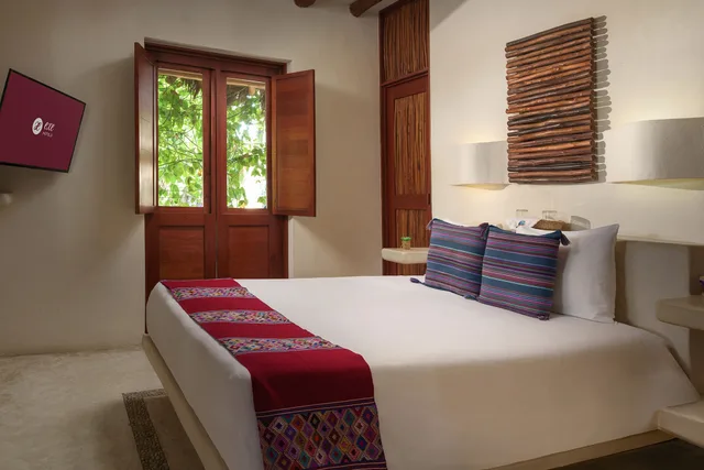 غرفة ديلوكس بسرير مزدوج أو سريرين منفصلين، Hotel El Pueblito 5/9