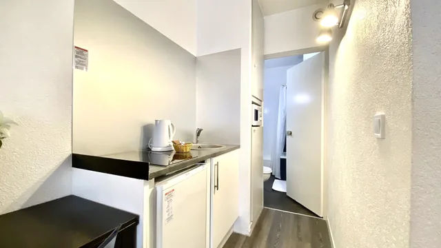 استوديو عائلي بسرير كوين مع أريكة، Appart hotel Boulogne Residence 3/3