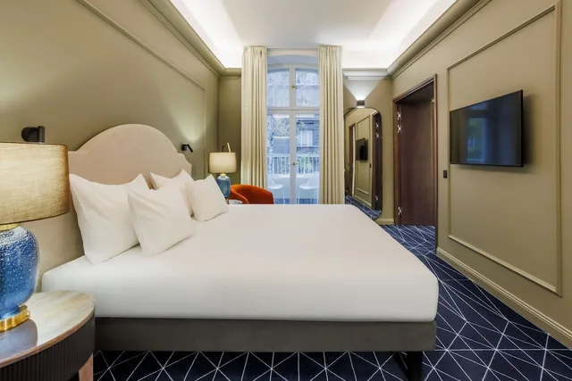 جناح سوبيريور بسرير مزدوج بشرفة، Movenpick Hotel Tallinn 1/8