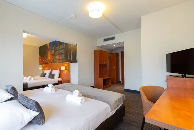 جناح عائلي بسريرين مزدوجين، Westlake Hotels Amsterdam 5/10