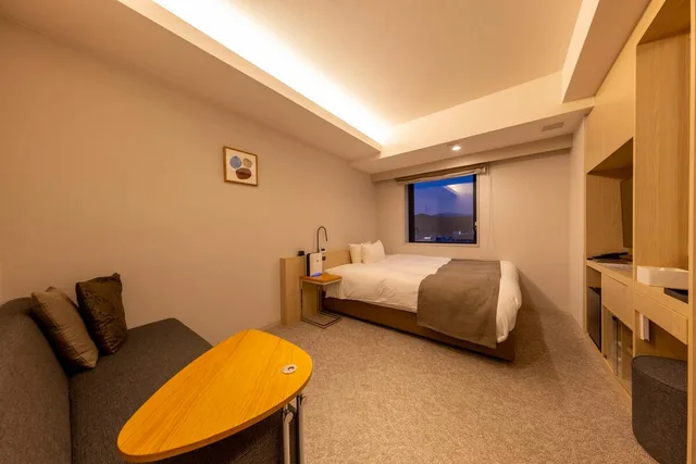غرفة غراند كومفورت بسرير مزدوج، Hotel Granbinario Tsuruga 1/2