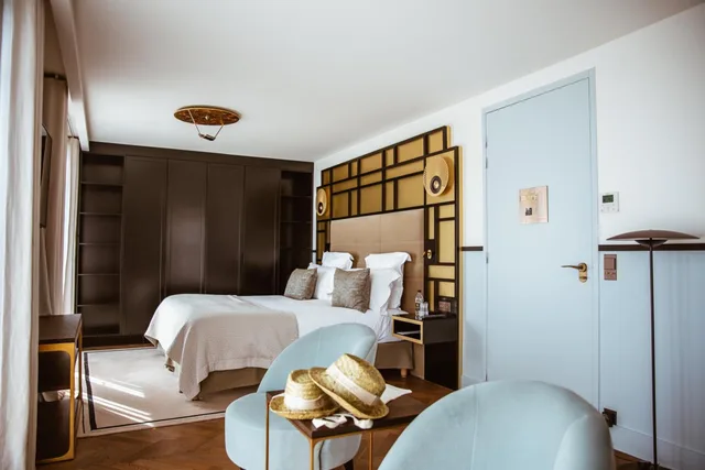 جناح جونيور بإطلالة على البحر، Hotel Les Roches Blanches 4/10