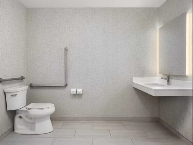 غرفة قياسية بسريرين كوين لذوي الإعاقة، Holiday Inn Express Suites Aurora 5/6
