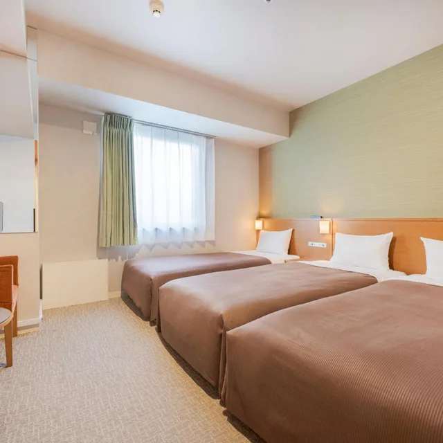 غرفة ثلاثية، Candeo Hotel Uenokouen Ueno Park 2/5