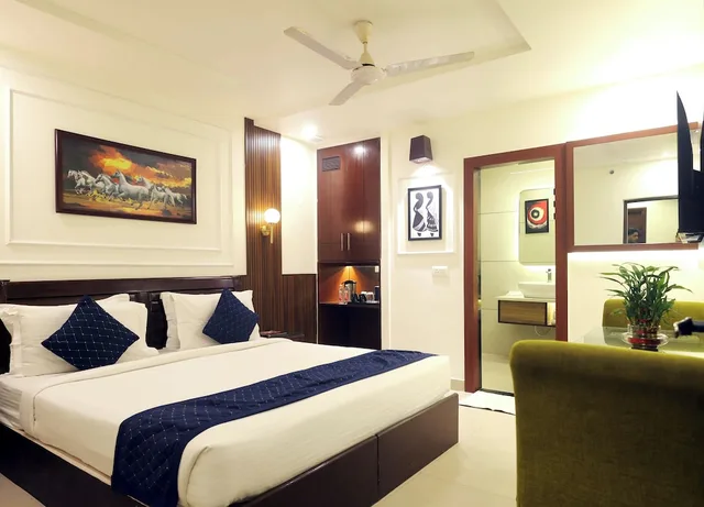 غرفة سوبيريور بسرير كينج، Hotel Taj Inn 2/10