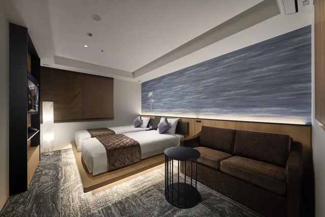 Moderate, Twin Beds، Villa Fontaine Grand Osaka Umeda 1/3