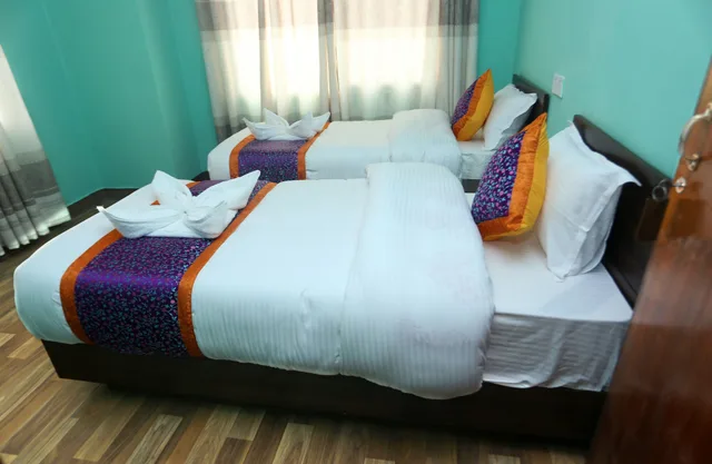 غرفة اقتصادية بسريرين منفصلين، Hotel Rising Home 3/4