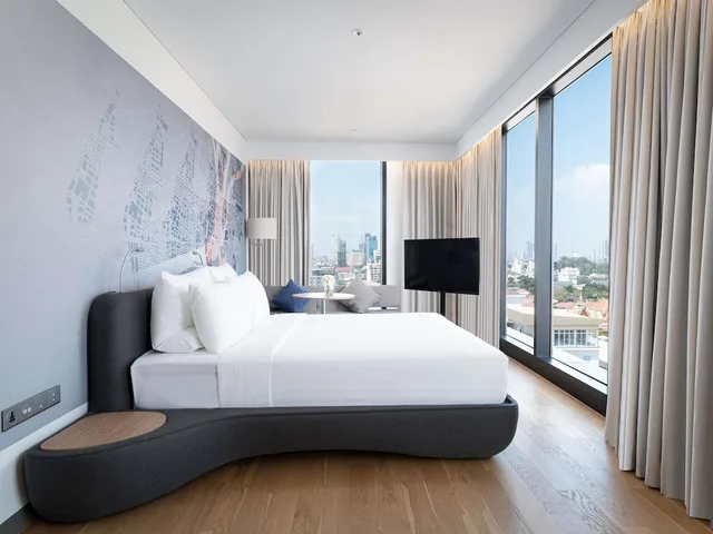 غرفة ديلوكس بسرير كينج، Novotel Phnom Penh BKK 1 7/10