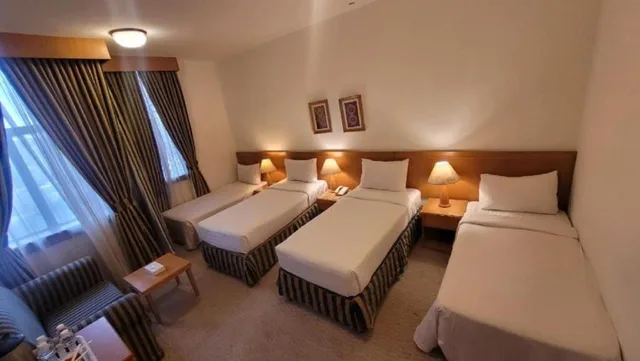 جناح بغرفتي نوم، فندق ايلاف اجياد(Manazel Ajyad Hotel By Elaf) 3/7