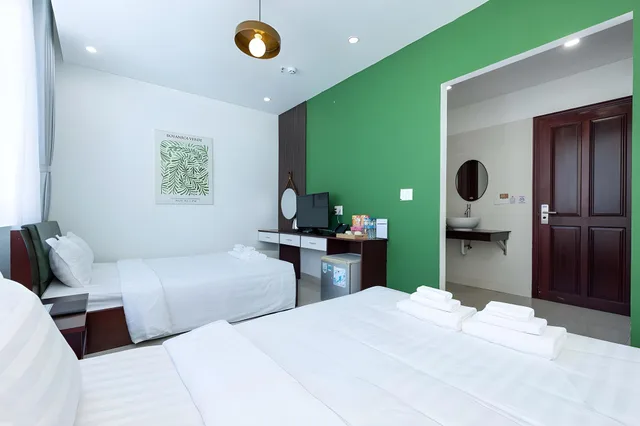 غرفة عائلية بسريرين مزدوجين، HAKU Boutique Hotel Vung Tau 2/4