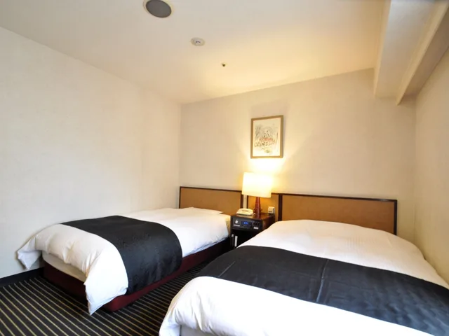 غرفة بسريرين منفصلين للمدخنين، Apa Hotel Nagoya Nishiki Excellent 3/8
