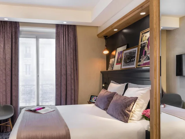 غرفة سوبيريور بإطلالة على المدينة، Hotel Ducs de Bourgogne 1/1