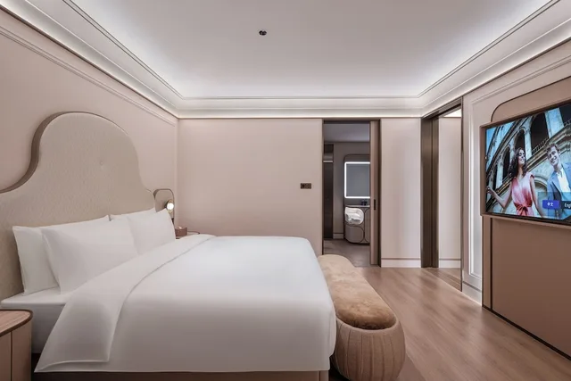 جناح تنفيذي بسرير كينج، Mercure Hangzhou West Lake Yuquan 2/3
