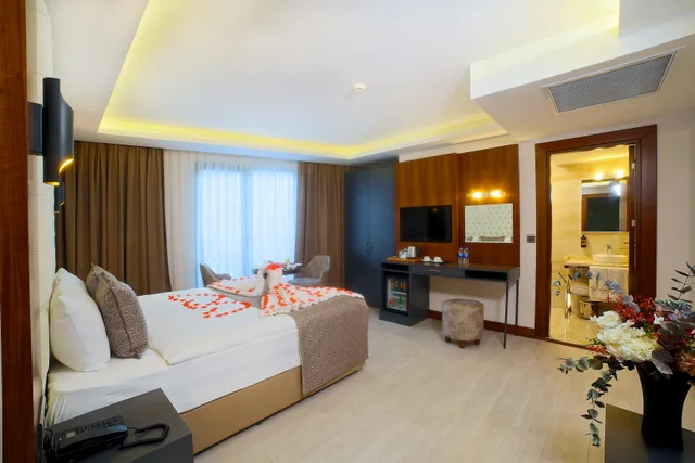 غرفة ديلوكس بسرير كوين، My Dream Hotel Istanbul 7/9