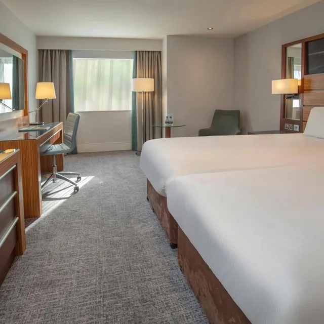 غرفة ديلوكس بسرير فردي، Ashford International Hotel & Spa 1/3