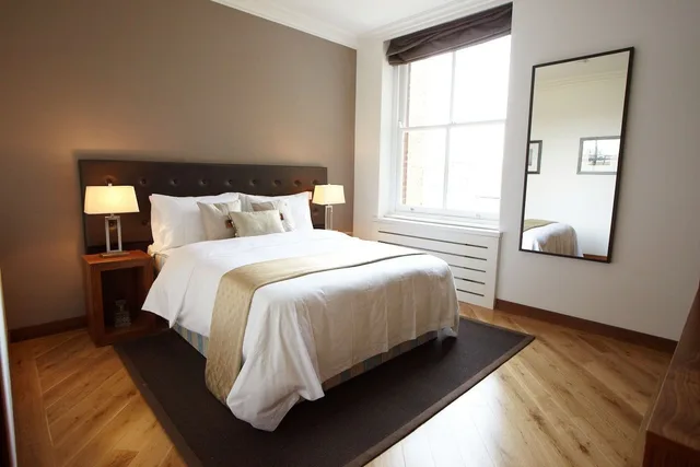 جناح ديلوكس بسرير مزدوج مع أريكة، Presidential Apartments - Kensington 1/5