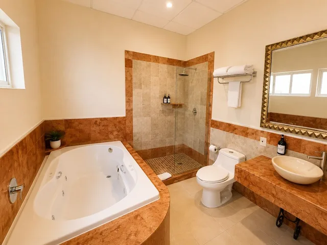 جناح بسريرين كوين بحوض استحمام، Hotel Palacio Maya 7/10