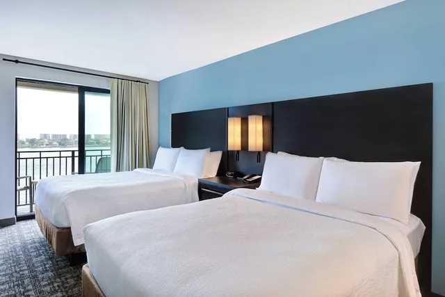 استوديو بسريرين كوين بشرفة مع أريكة، Residence Inn by Marriott Fort Walton Beach 1/7
