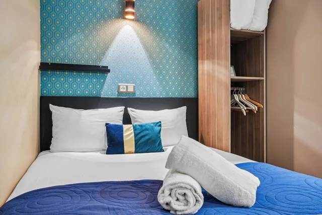 استوديو بسرير مزدوج بإطلالة على المدينة، RESIDENCE AURMAT 7/8