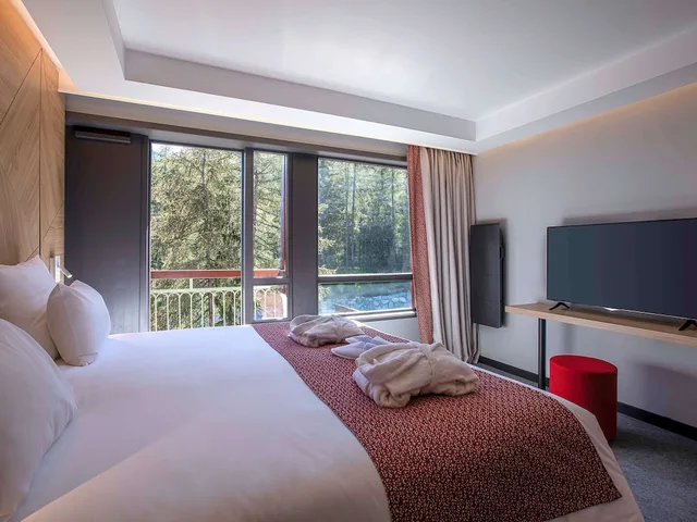 غرفة عائلية بشرفة، Hotel Mercure Les Arcs 1800 & Spa 2/5