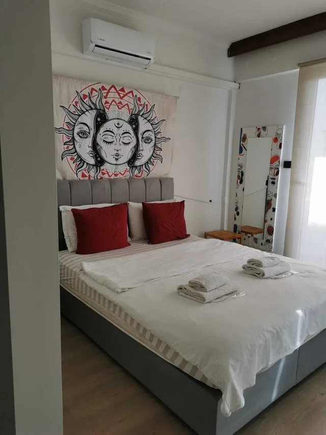 غرفة ديلوكس بسرير مزدوج وسرير فردي، Akman City Hotel 2/10