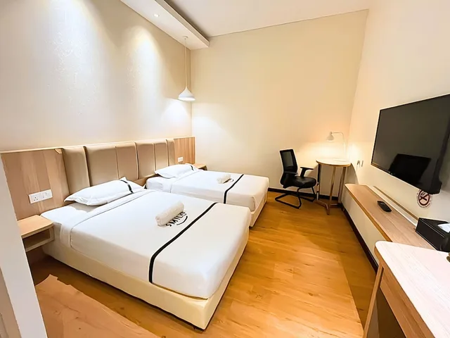 غرفة بسريرين منفصلين، Top Holiday Hotel 1/3